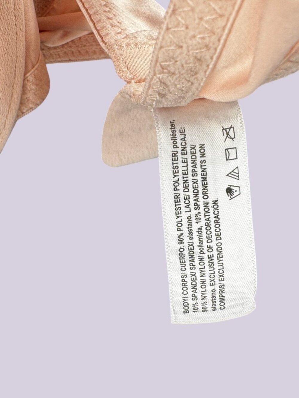 Maidenform Pink Lace Underwire Push-Up - Picture 3 of 4